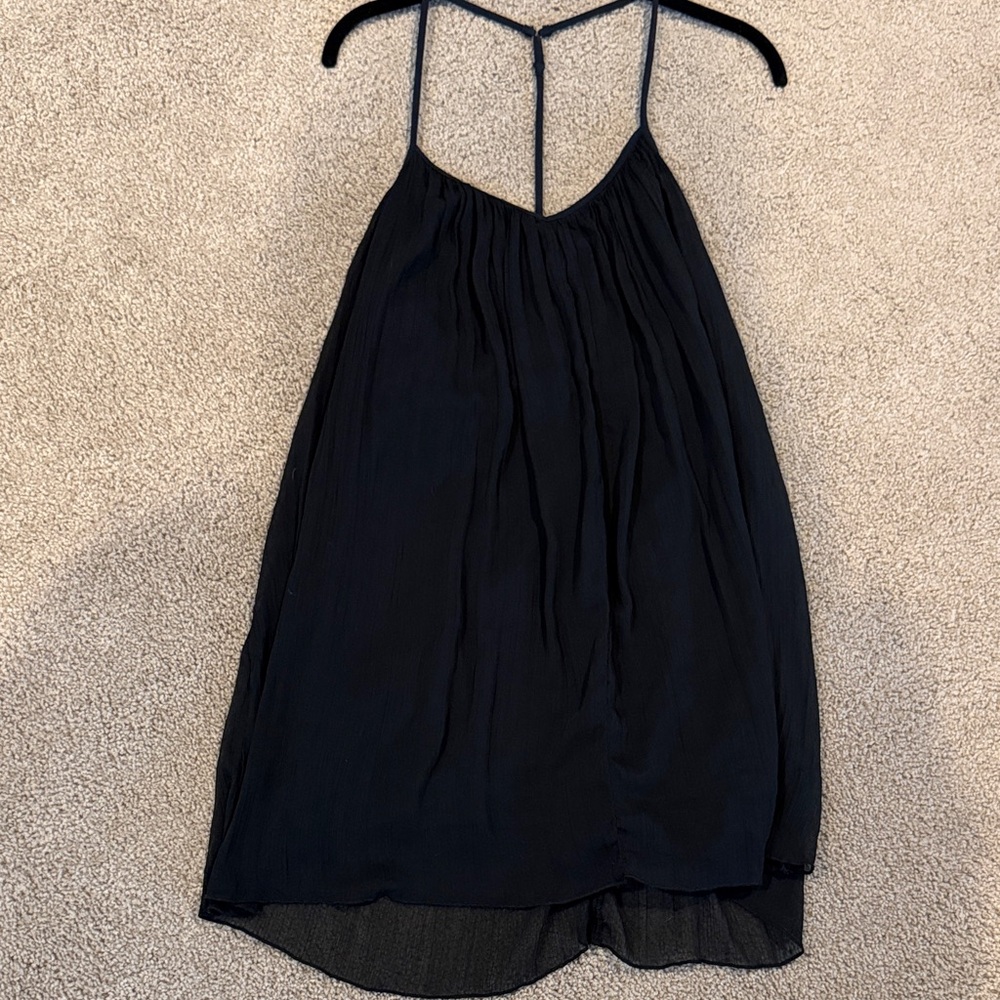 Abercrombie & Fitch black mini dress size small